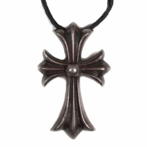 CHROME HEARTS クロムハーツ CH クロス ペンダント ボロチップ ネックレス PENDANT SMALL CH CROSS シルバー アクセサリー ブランド ジュ