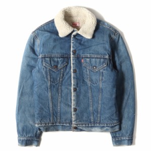 Levis リーバイス ジャケット サイズ:38 70s 70605 デニム ボア ジャケット Gジャン インディゴ 45% vintage ヴィンテージ アウター ブル