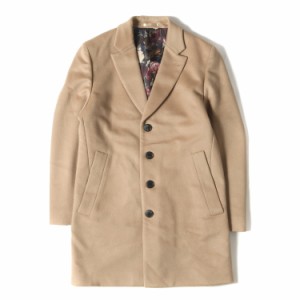 Paul Smith ポールスミス コート サイズ:M ビーバー メルトン 4B チェスター コート BEAVER MELTON CHESTER COAT 253062 572N 裏地 花柄 