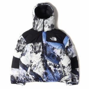 Supreme シュプリーム ジャケット サイズ:M 17AW THE NORTH FACE ノースフェイス 雪山柄 マウンテン バルトロ ダウン ジャケット Mountai