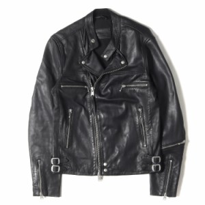 ALLSAINTS オールセインツ ジャケット サイズ:XS ラムレザー ダブルブレスト ライダース ジャケット KLINE BIKER ML097K モーターサイク