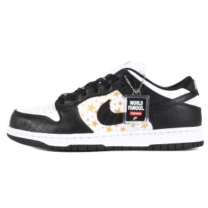 Supreme シュプリーム 21SS ×NIKE SB DUNK LOW OG QS DH3228-102 ナイキ ダンク ロー スニーカー シューズ 靴 ホワイト ブラック 白 黒 