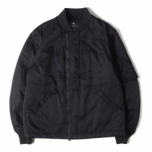 Y-3 ワイスリー ジャケット サイズ:S 23SS パテッド コットン ナイロン ツイル ボンバー ジャケット UTILITY BOMBER HY1276 アウター ユ