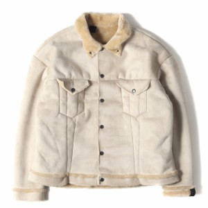 N.HOOLYWOOD エヌハリウッド ジャケット サイズ:40 22AW フェイク ムートン ブルゾン Fake Mouton Blouson 2222-BL01-008 peg トラッカー