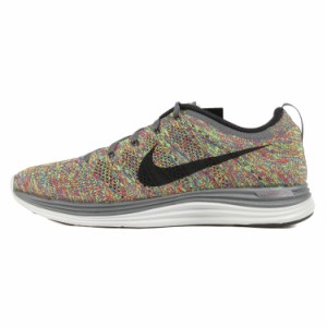 NIKE ナイキ サイズ:28.0cm FLYKNIT LUNAR 1+ (554887-004) フライニット ルナ ダークグレー ブラック US10 ローカット スニーカー シュ