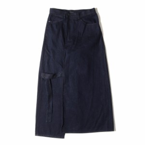 LAD MUSICIAN ラッドミュージシャン パンツ サイズ:46 23AW 12オンス ラップ ボンテージ バギー デニム パンツ 12oz DENIM BONDAGE PANTS