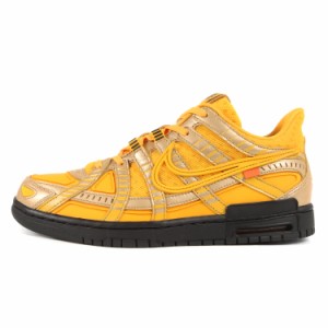 OFF-WHITE オフホワイト サイズ:27.0cm NIKE AIR RUBBER DUNK / OW (CU6015-700) 20AW ナイキ エア ラバーダンク ユニバーシティゴールド