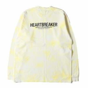 BEDWIN ベドウィン Tシャツ サイズ:M 20SS タイダイ染め バックロゴ ロングスリーブ Tシャツ L/S TIE DYE TEE RUSH イエロー トップス カ