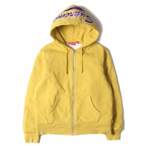 Supreme シュプリーム パーカー サイズ:S スクリプトロゴ サーマル付き ジップ スウェット パーカー Thermal Zip Up Sweatshirt マスター