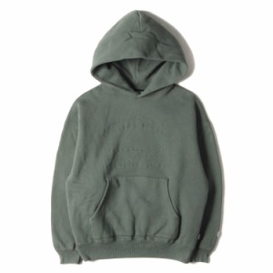 NEIGHBORHOOD ネイバーフッド パーカー サイズ:S 22AW ロゴ 刺繍 スウェット パーカー CLASSIC-S HOODED LS . CO グリーン系 トップス フ