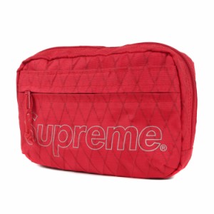 Supreme シュプリーム バッグ 18AW Shoulder Bag ブランドロゴ X-PAC ショルダーバッグ レッド 赤 カバン ブランド【メンズ】【中古】【