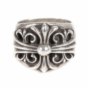 CHROME HEARTS リング サイズ:20号 クロムハーツ キーパー リング KEEPER RING シルバー925 指輪 アクセサリー ジュエリー ブランド【メ