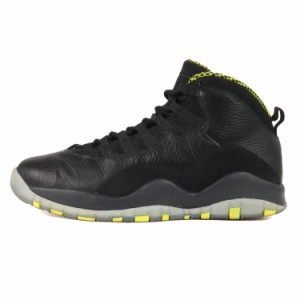 NIKE ナイキ サイズ:28.0cm AIR JORDAN 10 RETRO VENOM GREEN (310805-033) エアジョーダン10 レトロ ブラック ベノムグリーン 黒 US10 