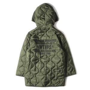 WTAPS ダブルタップス ジャケット サイズ:M 20AW リバーシブル キルティングジャケット シス コート SIS オリーブドラブ アウター ブルゾ