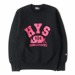 HYSTERIC GLAMOUR ヒステリックグラマー スウェット サイズ:M 22AW SOUND EXPERIENCE カレッジ ガール スウェットシャツ 02223CS05 トッ