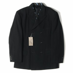 COMME des GARCONS コムデギャルソン ジャケット Sleep スリープ期 タイ付き ダブルブレスト ウール テーラードジャケット HOMME PLUS AD