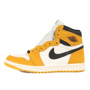 NIKE ナイキ サイズ:26.5cm AIR JORDAN 1 RETRO HIGH OG YELLOW OCHRE (DZ5485-701) エアジョーダン1 ハイ レトロ イエローオーカー ブラ