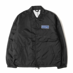 CHALLENGER チャレンジャー ジャケット サイズ:S 23SS ブランドロゴ コーチジャケット LOGO COACH JACKET ブラック 黒 アウター ブルゾン