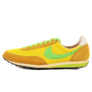 NIKE ナイキ ELITE VNTG エリート 316987-730 2012年製 スニーカー シューズ 靴 チャームイエロー エレクトリックグリーン シンプル カジ