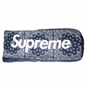 Supreme シュプリーム 14AW THE NORTH FACE Dolomie Sleeping Bag NBR41450 ノースフェイス バンダナ柄 スリーピングバッグ 寝袋 ネイビ