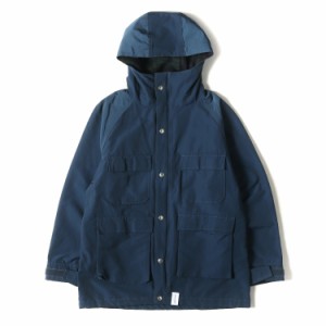 DESCENDANT ディセンダント ジャケット サイズ:2 20AW 裏地チェック 60/40クロス マウンテンパーカー BROOK 60/40 JACKET ネイビー 紺 ア