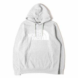 THE NORTH FACE ノースフェイス パーカー サイズ:L 9AW ロゴプリント スウェットパーカー HALF DOME HOODIE ヘザーグレー トップス フー