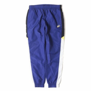 NIKE ナイキ パンツ サイズ:XL 20SS ウィンドランナー ナイロン トラックパンツ HE WIND RUNNER WOVEN SIGN PANTS ブルー ボトムス ズボ