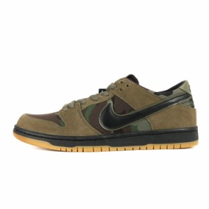 NIKE ナイキ サイズ:27.5cm SB ZOOM DUNK LOW PRO CAMO (854866-209) ズーム ダンク ロー プロ スウェード リップストップ US9.5 ローカ