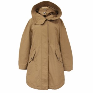 WoolRich ウールリッチ ダウンコート ロング キャメル S 3WAY インナーダウン アウター ミリタリーコート シンプル カジュアル 大人 きれ