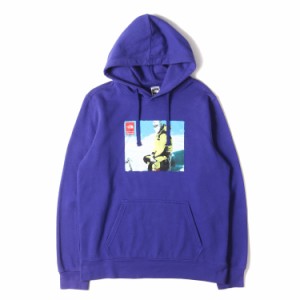 Supreme シュプリーム パーカー サイズ:M 18AW THE NORTH FACE ノースフェイス フォトプリント スウェットパーカー Pullover Hoodie ロイ