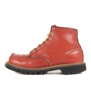 Red Wing レッド ウィング サイズ:US7.5 E(25.5cm) 90s 8175 半円犬タグ アイリッシュセッター モックトゥブーツ 1992年製 オロラセット(