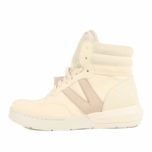 visvim ビズビム サイズ:WMNS US8(25.5-26.5cm) 22SS WMV CHAMBERLAIN HI W レザー ハイカット スニーカー オフホワイト サンドベージュ 