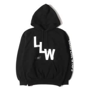 WTAPS ダブルタップス パーカー サイズ:S 23AW LLWロゴ スウェットパーカー LLW / HOODY / COTTON ブラック 黒トップス フーデッド スウ