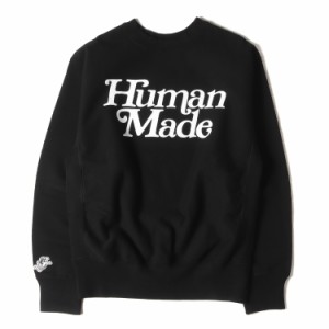 HUMAN MADE ヒューマンメイド スウェット サイズ:S 23SS Girls Dont Cry ロゴ クルーネック スウェットシャツ GDC CREW NECK SWEATSHIRT 