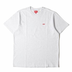 Supreme シュプリーム Tシャツ サイズ:L 22AW スモールボックスロゴ クルーネック 半袖Tシャツ Small Box Tee アッシュグレー トップス 