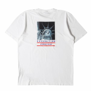 Supreme シュプリーム Tシャツ サイズ:M 19AW THE NORTH FACE ノースフェイス 自由の女神 クルーネック 半袖Tシャツ Statue of Liberty T