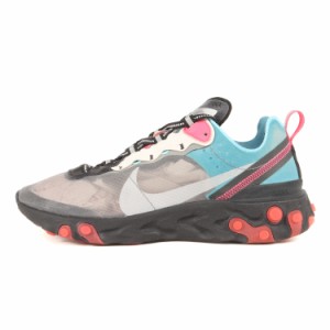 NIKE ナイキ サイズ:27.0cm REACT ELEMENT 87 (AQ1090-006) リアクト エレメント ブラック クールグレー US9 ローカット スニーカー シュ