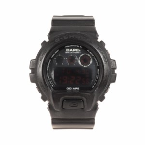 A BATHING APE ア ベイシング エイプ 00s 1000本限定 G-SHOCK DW-6900 腕時計 / ウォッチ ブラック 黒 ストリート ブランド コラボ【メン