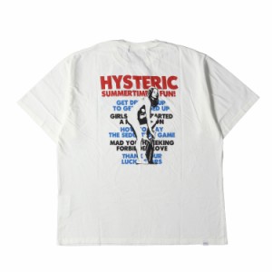 HYSTERIC GLAMOUR ヒステリックグラマー Tシャツ サイズ:XL / 3SS SUMMER TIME FUN クルーネック 半袖Tシャツ / ヌード ガール ウーマン 
