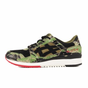 asics アシックス サイズ:27.0cm 17SS ATMOS GEL-LYTE III Tiger Camo (HK724-8890) アトモス ゲルライト3 タイガーカモ ブラック レッド