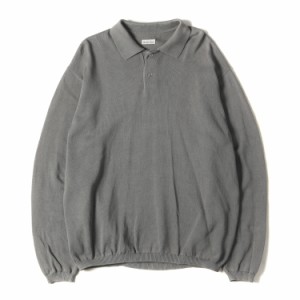 STEVEN ALAN スティーブンアラン ニット サイズ:M 19SS ポロカラー コットン ニット LIGHT GASS CTN LONG SLEEVE POLOSHIRT セーター プ