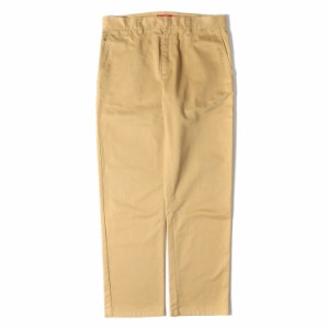 Supreme シュプリーム パンツ サイズ:32 T/Cツイル ワーク チノパンツ Work Pant マスタード ボトムス ズボン【メンズ】【中古】【K4089