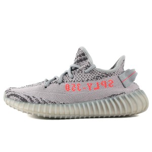 adidas アディダス サイズ:23.0cm 17AW YEEZY BOOST 350 V2 BELUGA 2.0 (AH2203) イージーブースト350 ベルーガ グレー ボラン US5 ロー