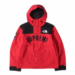 Supreme シュプリーム ジャケット サイズ:L THE NORTH FACE GORE-TEX アーチロゴ マウンテンパーカー Arc Logo Mountain Parka レッド ア