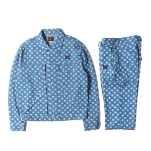 専用」19ss Needles - velour グレー セットアップ（needles