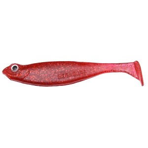 メガバス HAZEDONG SHAD SW(ハゼドンシャッドSW) 3inch クリアレッド [メール便]