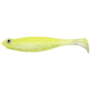 メガバス HAZEDONG SHAD SW(ハゼドンシャッドSW) 3inch グローチャートライム [メール便]