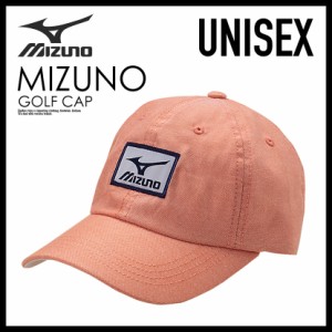 日本未入荷! MIZUNO ミズノ OXFORD GOLF CAP オックスフォード ゴルフ キャップ 帽子 オレンジ  260267-2020