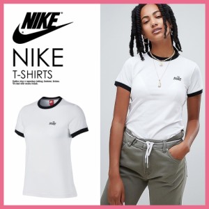 日本未入荷!  NIKE(ナイキ) WOMENS RINGER T-SHIRT リンガー Tシャツ 半袖 レディース Tシャツ ホワイト 885589 100