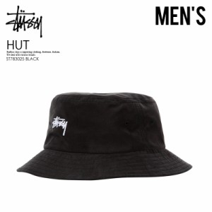 STUSSY(ステューシー) STOCK BUCKET HAT (ストック バケット ハット) メンズ 帽子 ハット BLACK (ブラック) ST783025